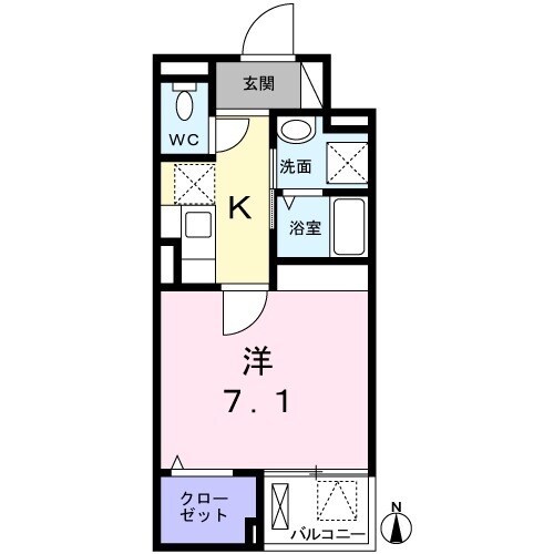 ライジング練馬の物件間取画像