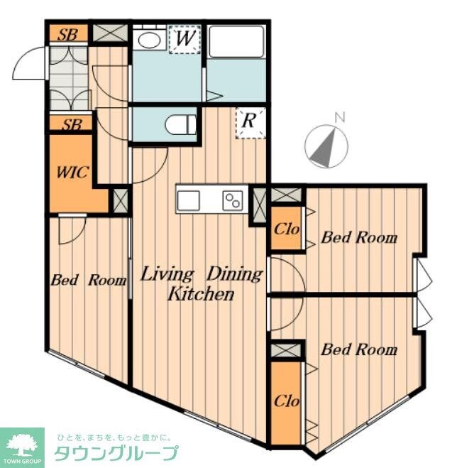 EDIT西池袋の物件間取画像