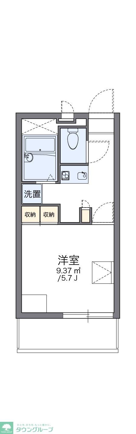レオパレスル・レーヴの物件間取画像