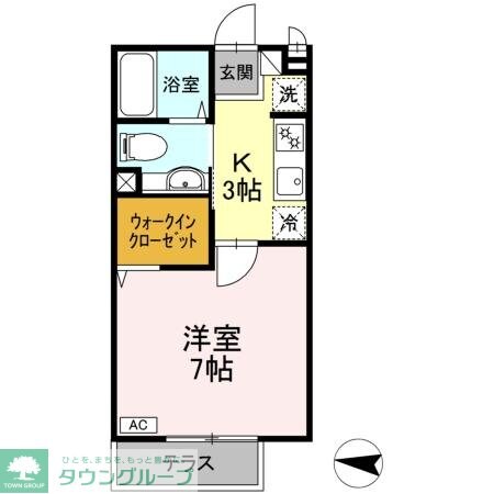 アレイ・ヴィラの物件間取画像