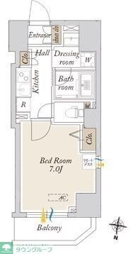 La Douceur中落合の物件間取画像