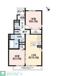 Serenoの物件間取画像