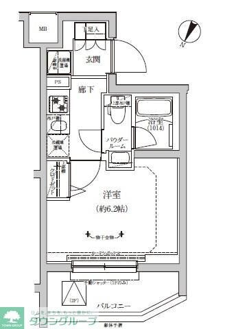 RELUXIA成増IIの物件間取画像
