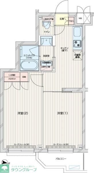 ルーブル練馬赤塚の物件間取画像