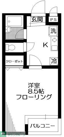 マンハイム南長崎の物件間取画像