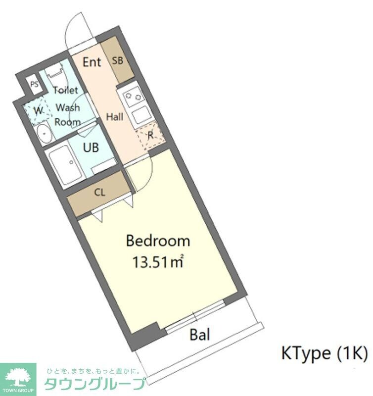 Alivis新江古田の物件間取画像