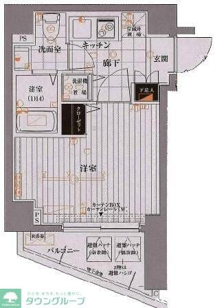 ヴァレッシア椎名町駅前シティの物件間取画像