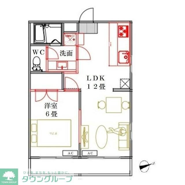 ウィルテラス西池袋の物件間取画像