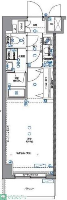 パティーナ武蔵関の物件間取画像