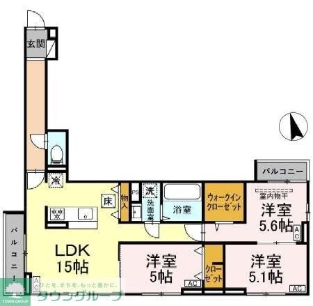 セレスティア下石神井の物件間取画像