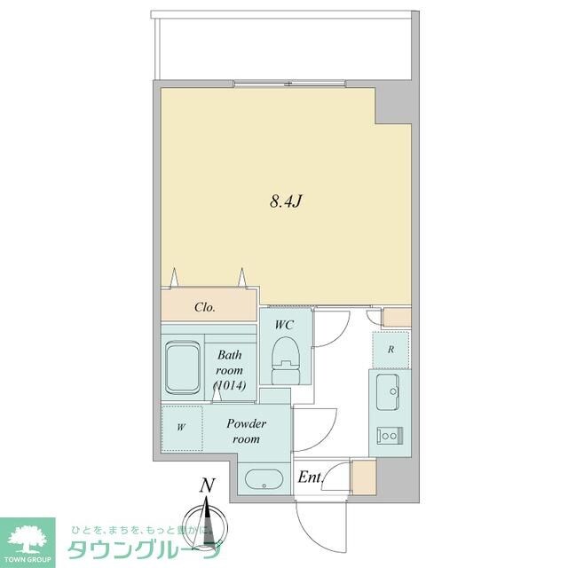 プライマル武蔵関の物件間取画像