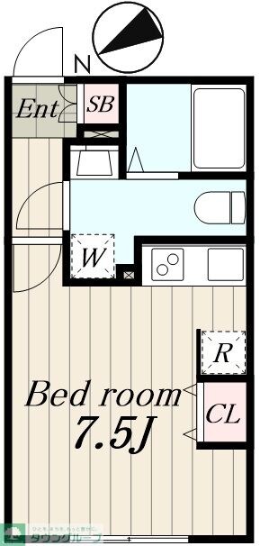LUORE新江古田の物件間取画像