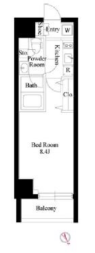 GRAN PASEO 新大塚の物件間取画像