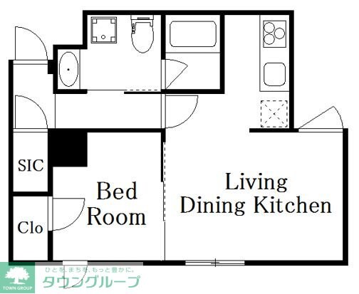 Decor Blocco Oyama Dueの物件間取画像