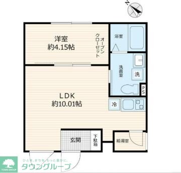 セレス巣鴨の物件間取画像