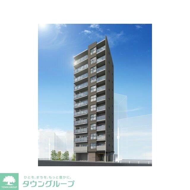 プラウドフラット西日暮里の物件外観写真