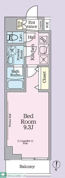ARKMARK池袋本町の物件間取画像