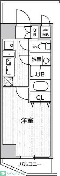 LUNIQ高島平の物件間取画像