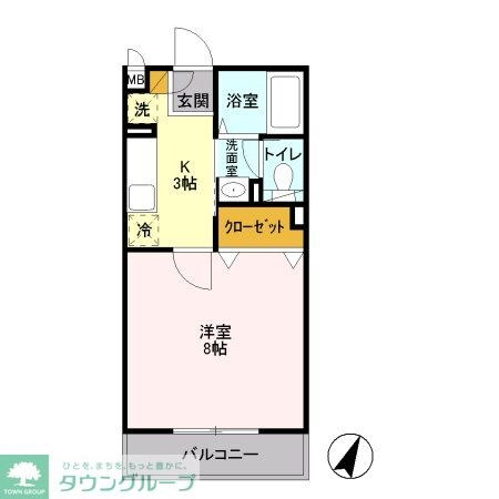 グランドゥール西巣鴨の物件間取画像