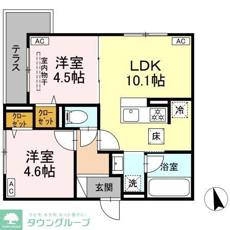 (仮称)板橋区高島平2丁目PJの物件間取画像