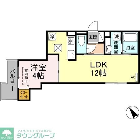 エクセリア徳丸Iの物件間取画像