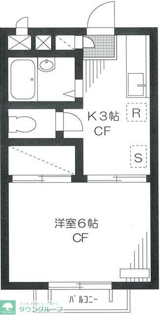 コトー西が丘の物件間取画像