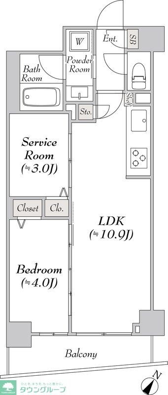 ルミーク文京千石の物件間取画像