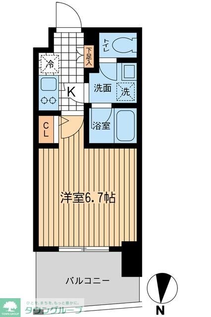 KDXレジデンス大山の物件間取画像