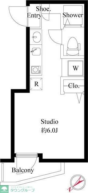 セレブラーレ町屋の物件間取画像