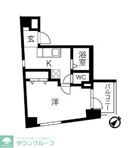 スカイコートスパシエ池袋の物件間取画像