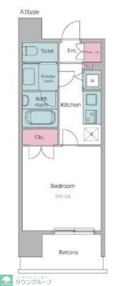 レジディア文京本郷の物件間取画像