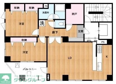 プレイス カサレリアの物件間取画像