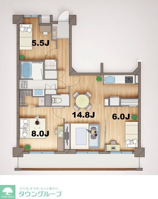 ステラメゾン田端の物件間取画像
