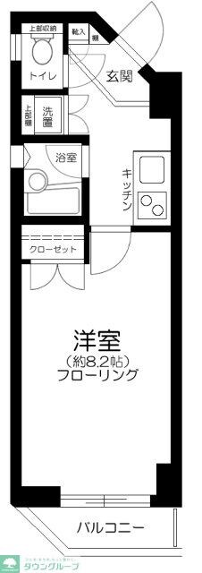 サンパティオ文京千石の物件間取画像