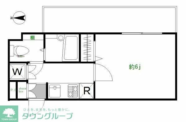 スパシエ オリエンス 板橋本町の物件間取画像