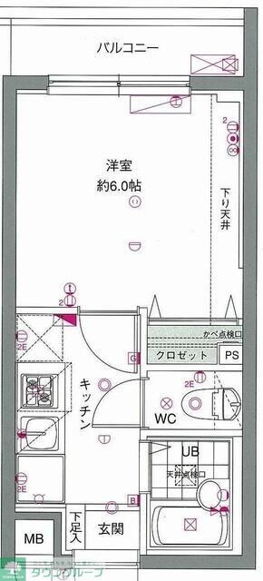 セジョリ上板橋の物件間取画像
