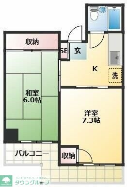 モンターニュ駒込の物件間取画像