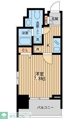 KDXレジデンス板橋本町の物件間取画像