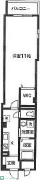 アズール初台の物件間取画像