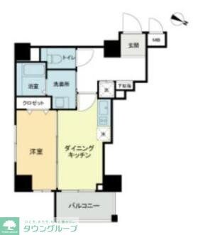 プレセダン板橋本町の物件間取画像