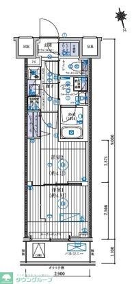 MAXIVCROS高島平MIRAISの物件間取画像