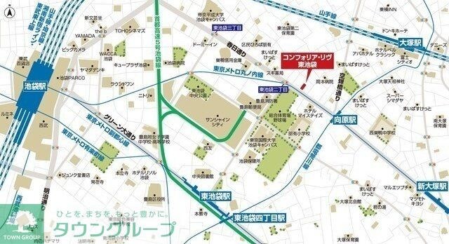 コンフォリア・リヴ東池袋の物件内観写真