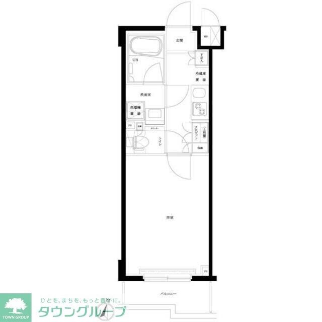 ルーブル板橋泉町壱番館の物件間取画像