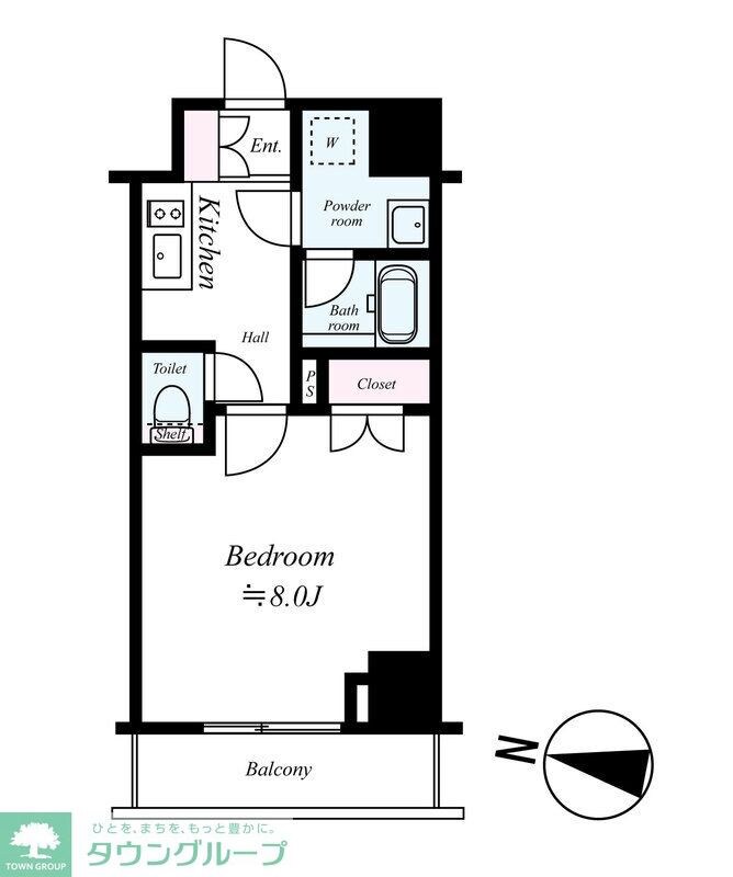 Verona板橋本町LUSSOの物件間取画像