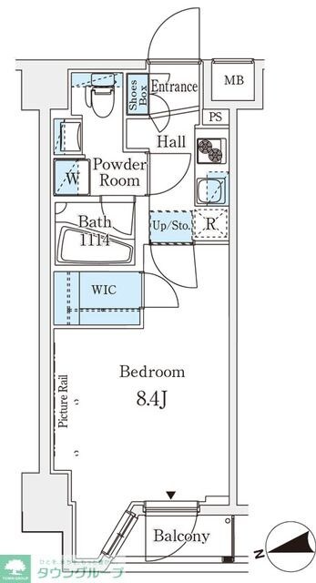 アジールコート山手動坂の物件間取画像