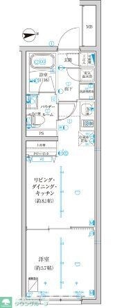 CREATIF西池袋の物件間取画像