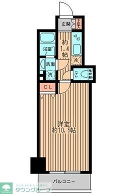レガーロ御茶ノ水IIの物件間取画像