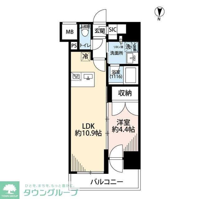 プレール・ドゥーク亀戸VIの物件間取画像