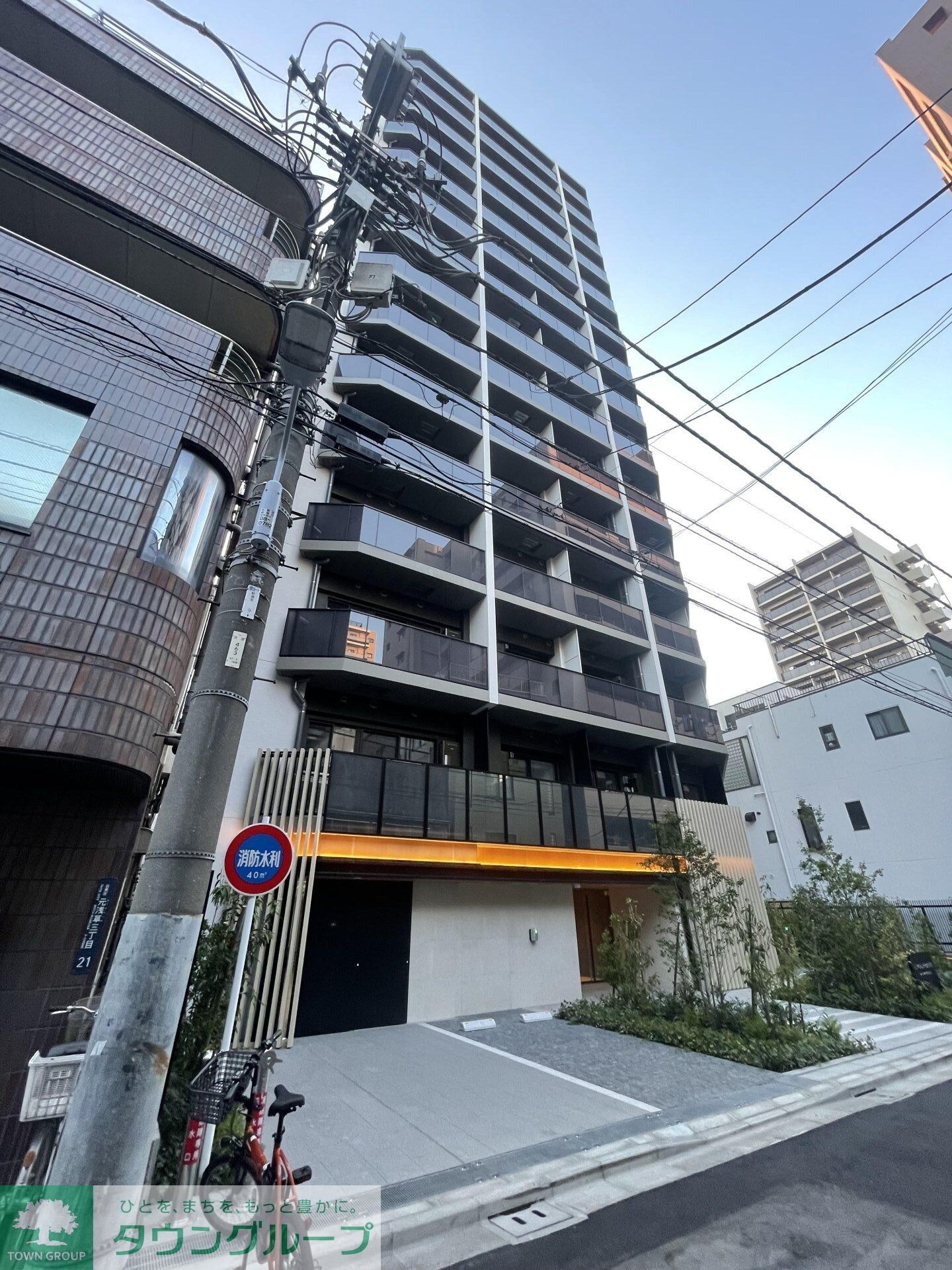 ルフォンプログレ田原町の物件外観写真