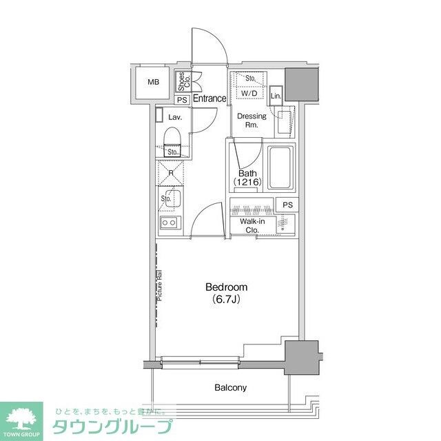 ザ・パークハビオ住吉の物件間取画像